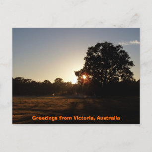 Greetings from Australia Postcard