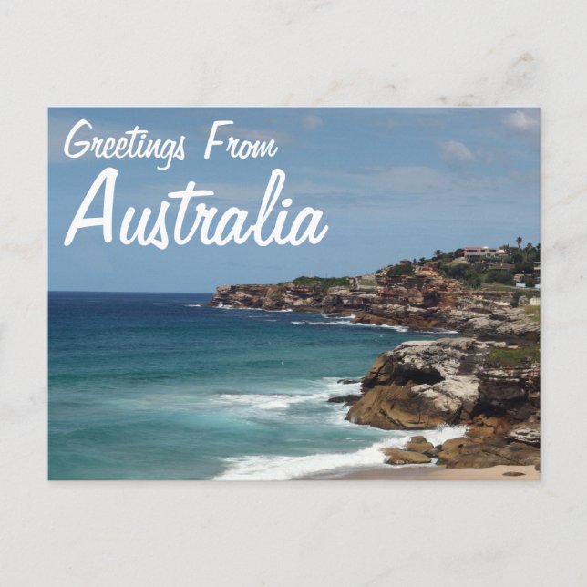 Greetings From Australia Postcard (Front)