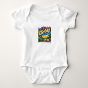 Greetings From Baby Bodysuit
