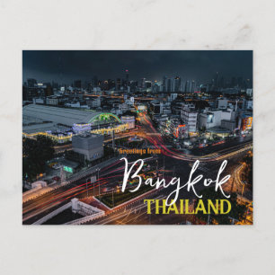 Greetings from Bangkok Thailand Postcard