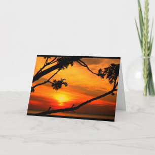 Greetings From Beautiful Lake Winnie In Quinney! Card