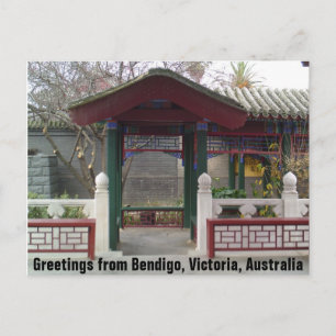 Greetings from Bendigo, Victoria, Australia Postcard