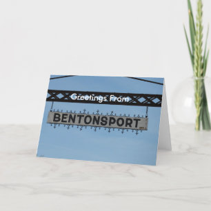 Greetings From Bentonsport Card