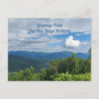 Greetings From Blue Ridge Parkway North Carolina
