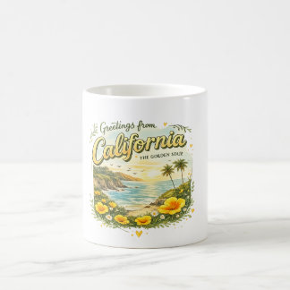 Greetings From California Coffee Mug