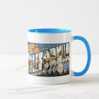 Greetings From California - Mug