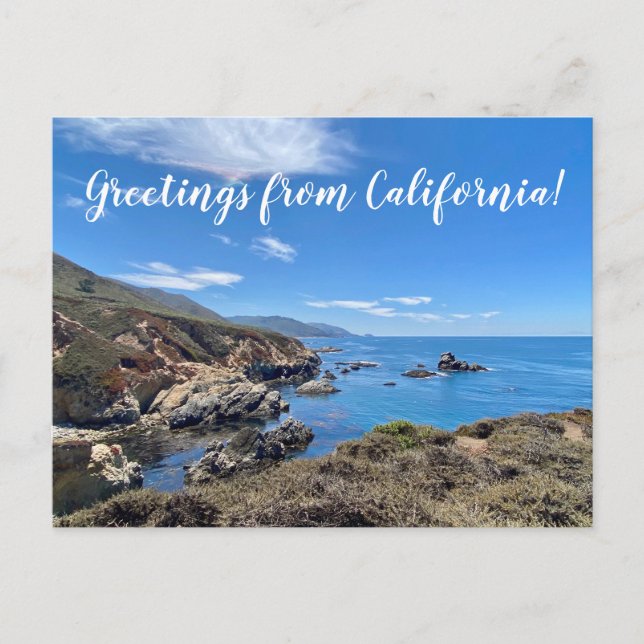 Greetings from California! Postcard (Front)