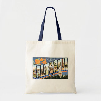 Greetings From California Tote Bag