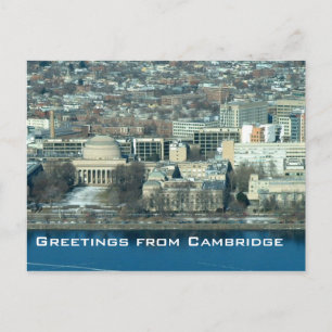 Greetings from Cambridge Postcard
