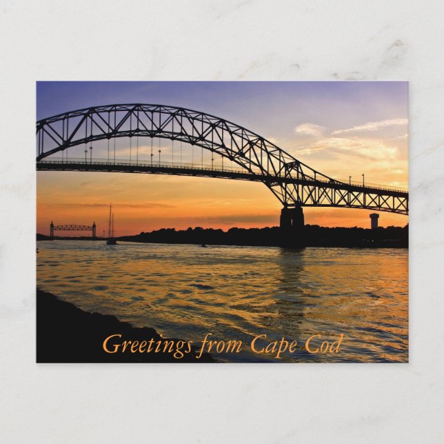 Greetings from Cape Cod Postcard (Front)