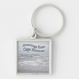 Greetings From Cape Hatteras Key Ring