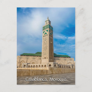 Greetings from Casablanca Morocco Postcard