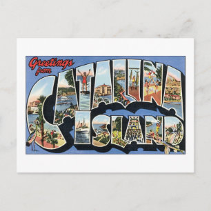 Greetings from Catalina Island Postcard