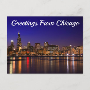 Greetings From Chicago, Illinois Postcard