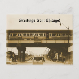 Greetings from Chicago! Postcard