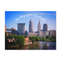 Greetings From Cleveland Postcard