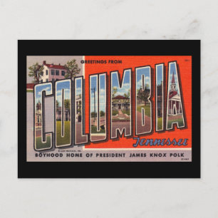 Greetings from Columbia Postcard