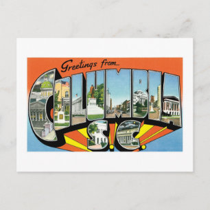 Greetings from Columbia, SC Postcard