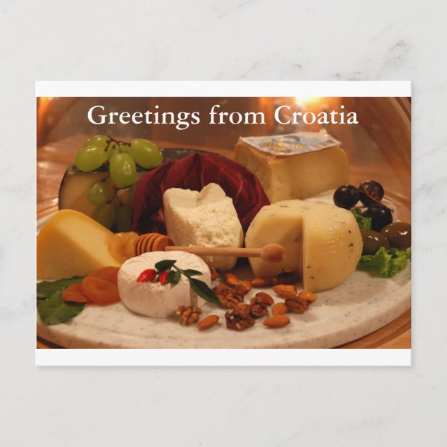 Greetings from Croatia Postcard (Front)