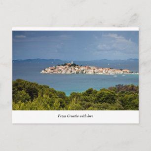 Greetings from Croatia, Primosten Postcard