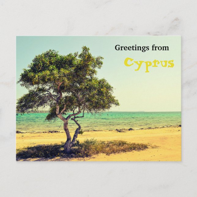Greetings from Cyprus Postcard (Front)