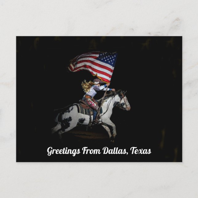 Greetings From Dallas, Texas Postcard (Front)