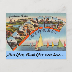 Greetings from Dennisport Postcard