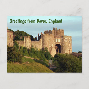 Greetings from Dover, England, 3 Postcard