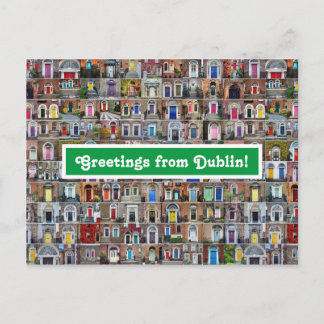 Greetings from Dublin Postcard