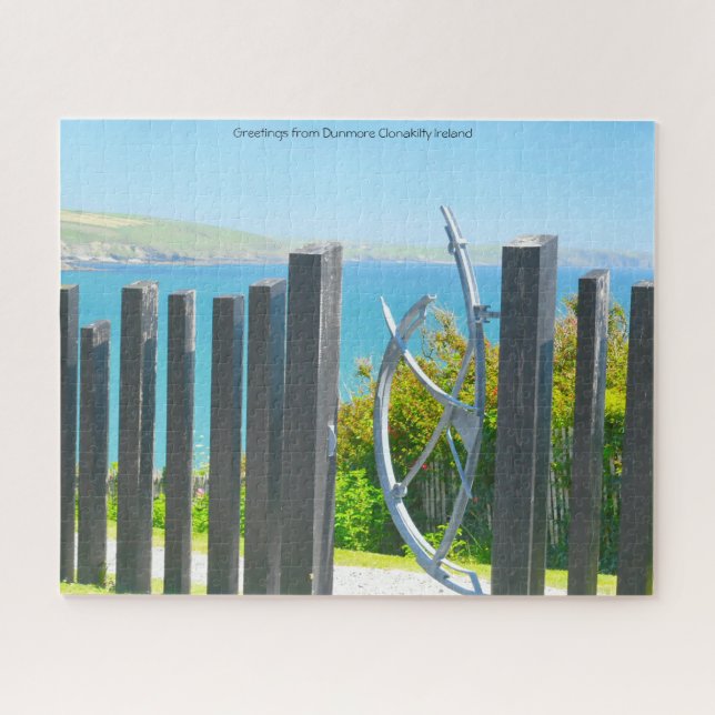 Greetings from Dunmore Clonakilty Ireland Jigsaw Puzzle (Horizontal)