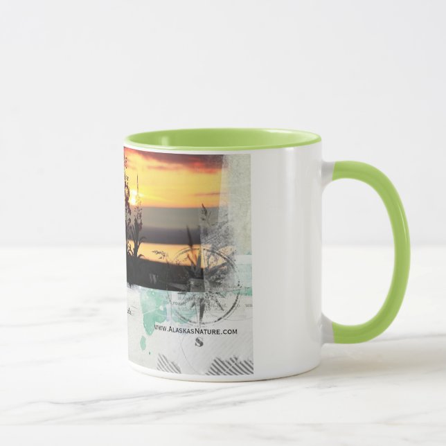 Greetings from Eagle River, Alaska Mug (Right)