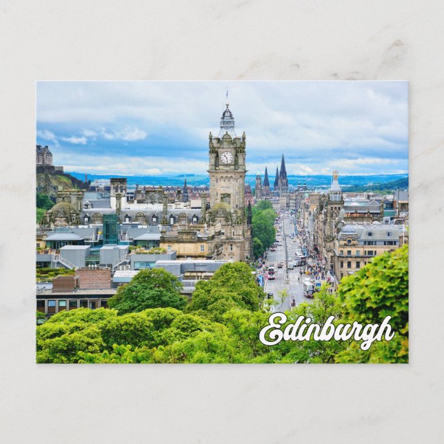 Greetings From Edinburgh, Scotland, United Kingdom Postcard (Front)