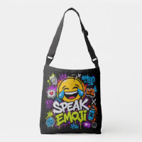 Greetings from Emoji Land Crossbody Bags
