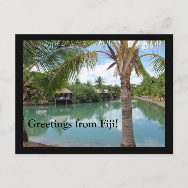 Greetings from Fiji Postcard (Front)