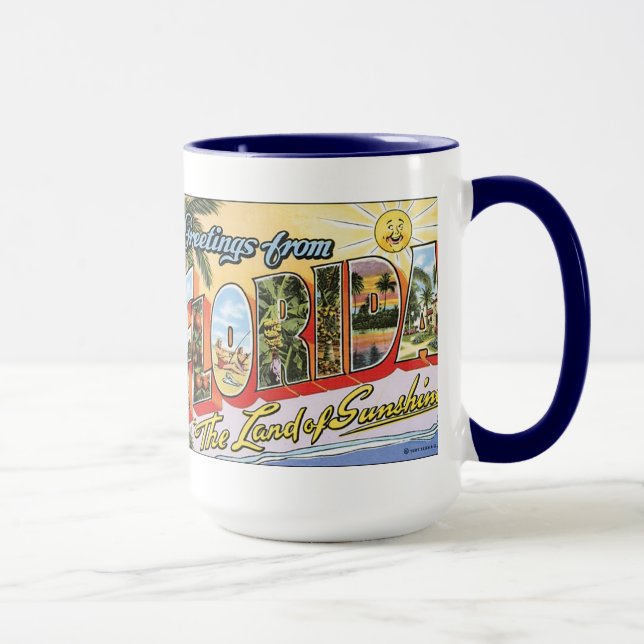 Greetings From Florida -Mug Mug (Right)