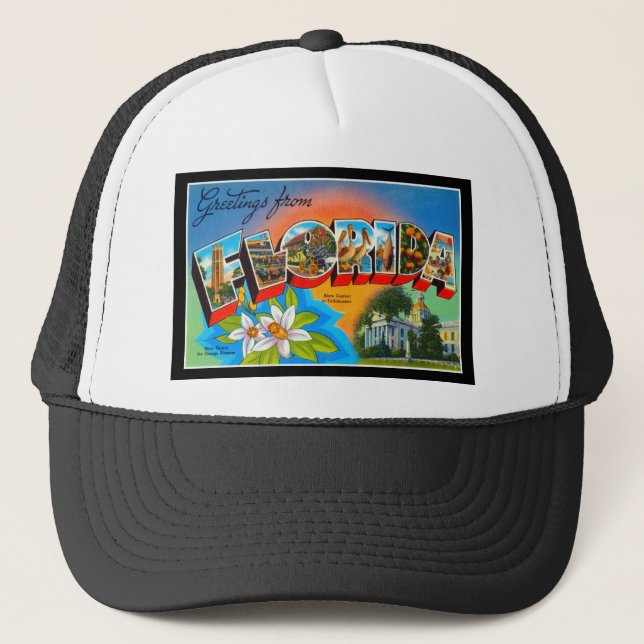 Greetings From Florida Trucker Hat (Front)