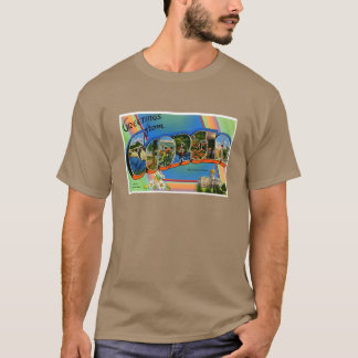 Greetings from Georgia Retro Souvenir T-Shirt