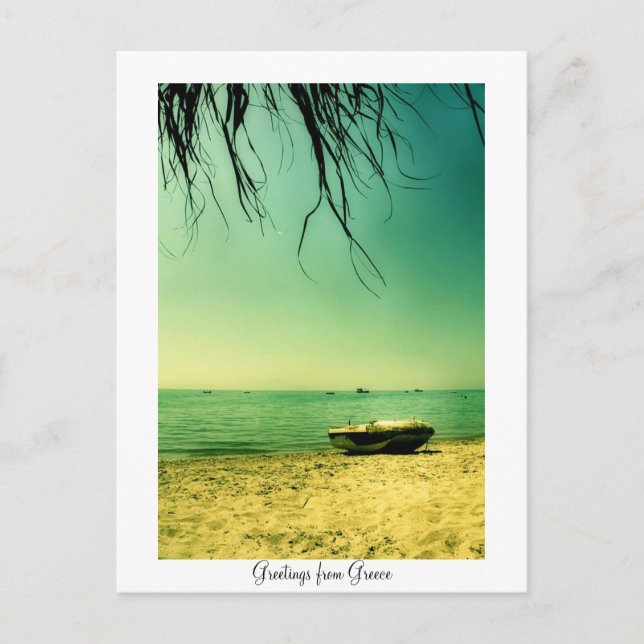 Greetings from Greece Postcard (Front)