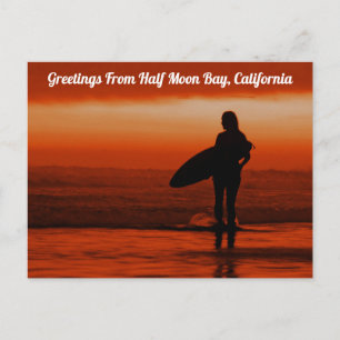 Greetings From Half Moon Bay, California Postcard