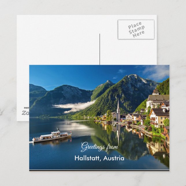 Greetings from Hallstatt, Austria Postcard (Front/Back)