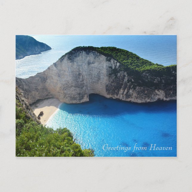 Greetings from Heaven Postcard (Front)