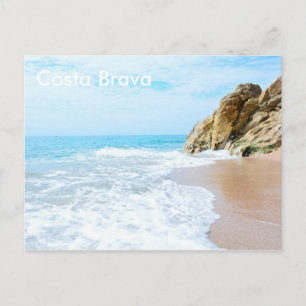 Greetings from holidays postcard
