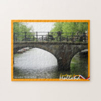 Greetings from Holland Amsterdam Bridge