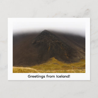 Greetings from Iceland postcard