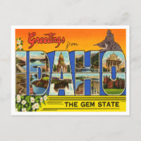 Greetings from Idaho, The Gem State Travel