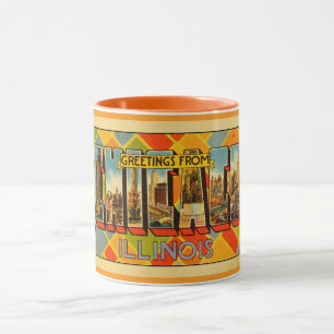 Greetings from Illinois Mug