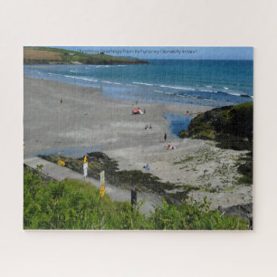 Greetings from Inchydoney Clonakilty Ireland Jigsa Jigsaw Puzzle