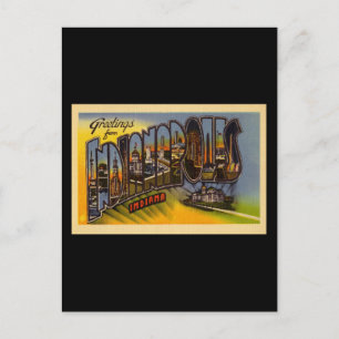 Greetings from Indianapolis Indiana Postcard