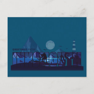 Greetings from Innsmouth Devils Reef Lovecraft Postcard