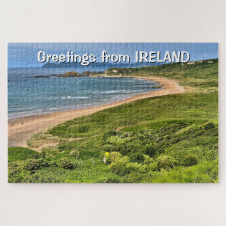 Greetings from Ireland: White Park Bay Jigsaw Puzzle